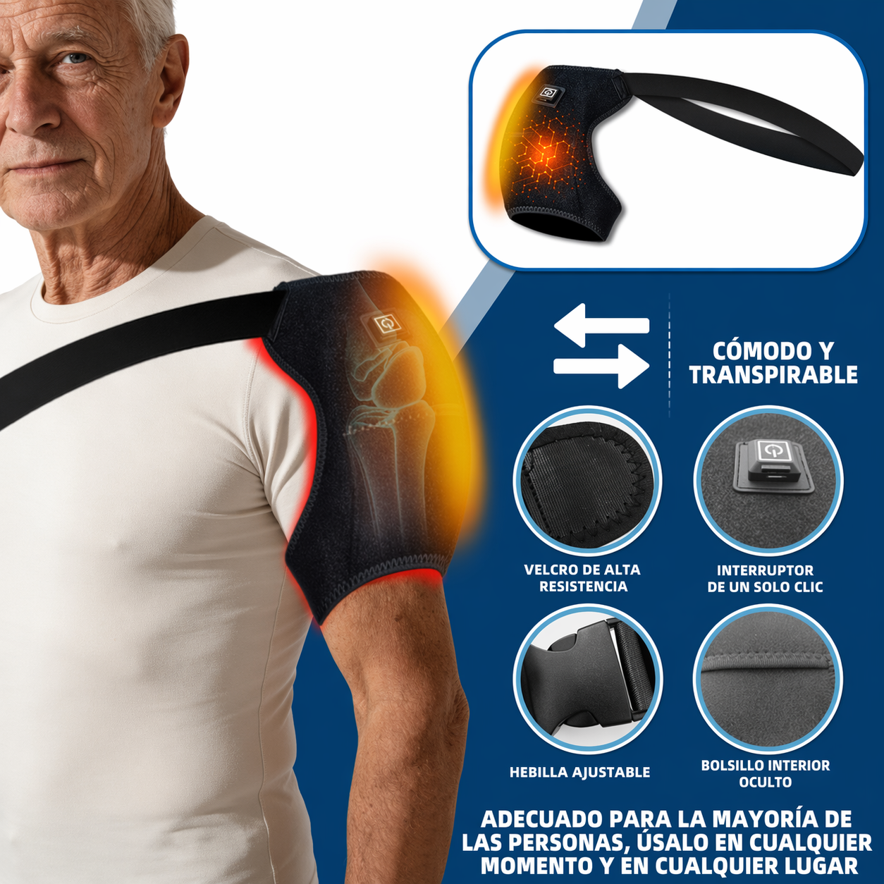 Hombrera Térmica - ThermoShoulder Pro